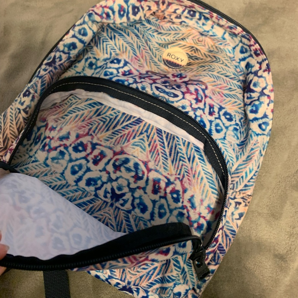 Roxy Always Core Blue Multi Mini Backpack - image 4